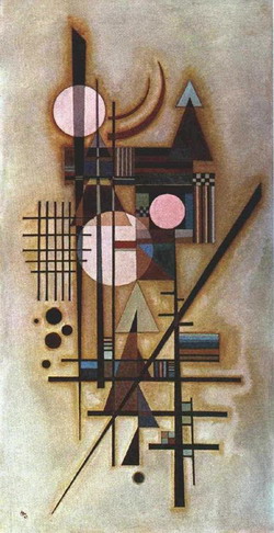 Wassily Kandinsky  -Softened Construction 1927     1925