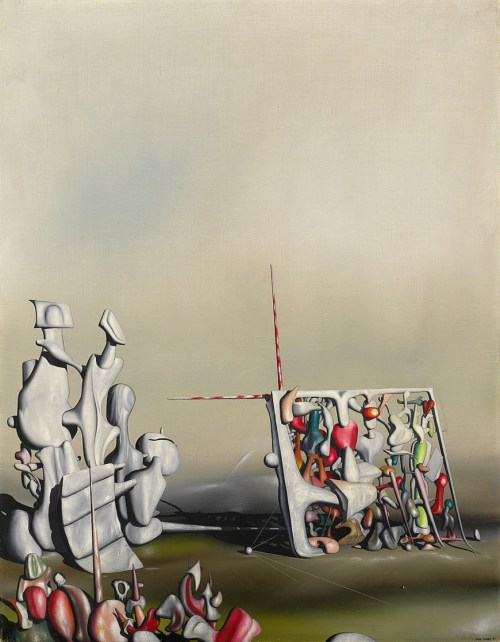 Yves Tanguy- There, Motion Has Not Yet Ceased 1945
