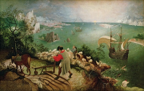 Brueghel - Landscape with the Fall of Icarus